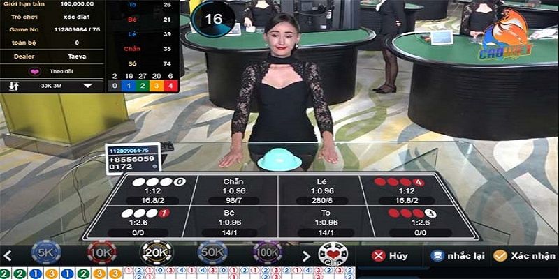 Xóc đĩa live Casino đẳng cấp tại J88